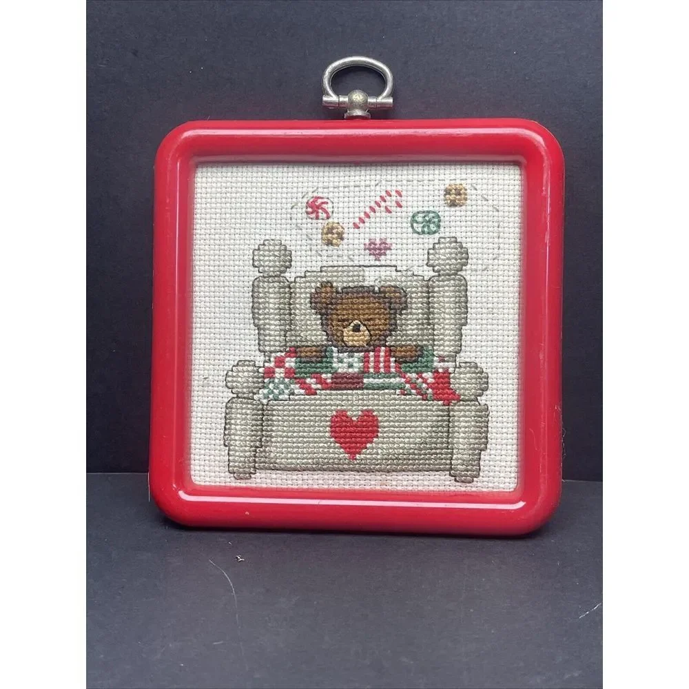 Dale‎ Burdett A Teddy Bear Christmas and A Bearkin Christmas Cross Stitch